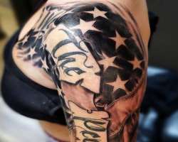 The star is a tattoo lover and has various tattoos on her  different body parts.